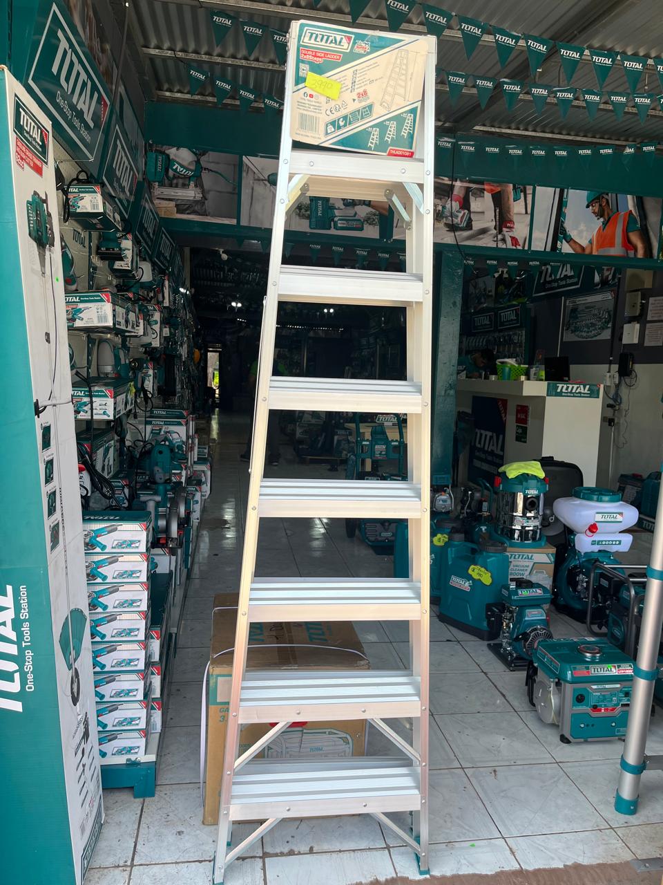 ESCALERA DOBLE 8 ESCALONES THLAD01081